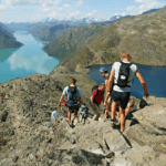 Hiking Besseggen Ridge in Jotunheimen National Park